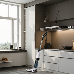 Nuevo producto, fregona portátil para limpieza de suelos húmedos y secos, aspiradora de mano 3 en 1 con palo inalámbrico - Product Image 5