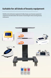 4 पहियों के साथ पेशेवर उच्च गुणवत्ता वाली सौंदर्य कार्ट/ट्रॉली के साथ पेशेवर उच्च गुणवत्ता वाली सौंदर्य गाड़ी - Product Image 3