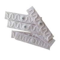 Étiquette en tissu de nylon UHF durable Qualité garantie Étiquette passive NFC Étiquette RFID intelligente étanche pour le blanchiment institutionnel