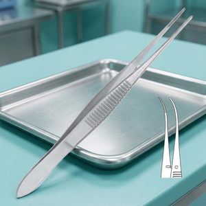 เครื่องมือผ่าตัดแบบแม่นยำ Graefe Forcep สำหรับการผ่าตัดหู คอ จมูก ได้รับการรับรองมาตรฐาน CE ระดับ Class I ผลิตจากเหล็กกล้าไร้สนิมคุณภาพสูง - Product Image 3