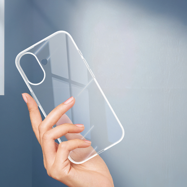 High Transparent Clear Anti-Yellow Soft TPU Phone Case for iPhone 17 Pro Max 16 15 14 13 12 11 XS XR Anti-Drop Back Cover