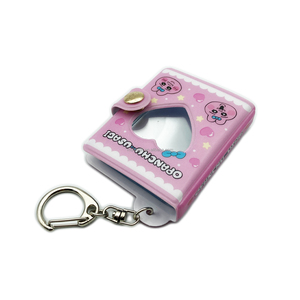 Portafotos de PVC Personalizado, Mini Álbum para Tarjetas Fotográficas, Llavero, Estuche para Tarjetas de Vinilo, Bonito Libro de Almacenamiento de Fotos Instantáneas para Tarjetas de Ídolos - Product Image 3