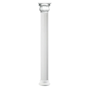Guanyu Polyurethane Roman Column Statue for Hotel Use As a Wedding Column Flower Pot Holder Rack <strong>Shelf</strong> at Parties Plant Stand - Product Image 1