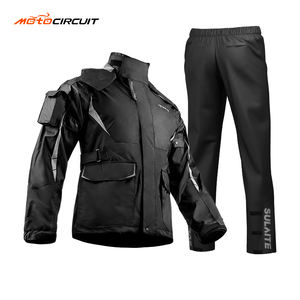 Veste imperméable pour hommes et femmes, imperméable pour l'extérieur, adaptée aux motocyclistes, aux voyages, à la randonnée et à la conduite. - Product Image 3