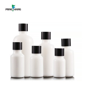 Flacon compte gouttes en porcelaine <span class=keywords><strong>blanc</strong></span> brillant, huile essentielle vide, couvercle à vis, Pipette en or, de 20ml, 10ml, 30ml, 50ml, 100ml, 1 pièce - Product Image 4