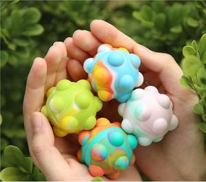 Nuevo Llavero Antiestrés Viral Pop Fidget con Bola de Burbujas, Juguete Sensorial Portátil para Aliviar la Ansiedad, Juego de Agarre Decorativo - Product Image 5