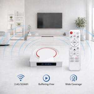 กล่องรับสัญญาณทีวี Android 16 8K UHD Smart Streamer โรงงาน OEM ODM ขายส่งกล่องรับสัญญาณทีวี - Product Image 4