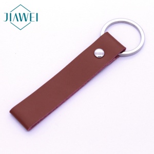 Fabricantes chinos esmalte duro ornamentación Artificial grabado pu cuero personalizado llavero todo en blanco - Product Image 2