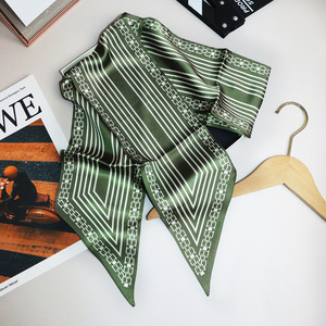 Écharpe de cravate d'été pour femmes élégantes à la mode pour <span class=keywords><strong>Amazon</strong></span> Best-seller Bandeau en polyester Arcs élégants Lettres imprimées Numérique - Product Image 5