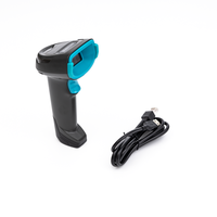 GUOTAO alta calidad J2 1D 2D con cable USB Qr lector de código de barras supermercado barato escáner de código de barras de mano para soluciones POS