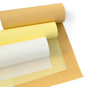 45gsm à 120gsm blanc jaune bleu silicone ou PE enduit Glassine Liner papier anti-adhésif/glassine fabricant de revêtement