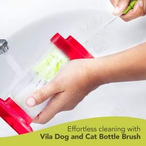 Lot de 5 brosses de nettoyage de bouteilles en nylon réutilisables <span class=keywords><strong>Kit</strong></span> d'outils de nettoyage de brosse de bouteille de tuyau long pour bébé - Product Image 6