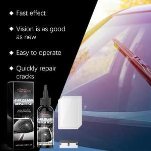 HOMONTH Liquide de réparation nano de <span class=keywords><strong>pare</strong></span>-<span class=keywords><strong>brise</strong></span> <span class=keywords><strong>avant</strong></span> de haute qualité pour voiture Liquide d'entretien des fissures du verre automobile - Product Image 4