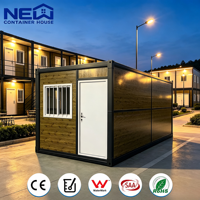 Contenedor de Envío Plegable de Lujo, Fabricado en China, con Panel Sándwich, para Uso en Oficinas y Hogares