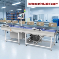 Máquina Aplicadora de Etiquetas Industrial Automática con Motor para Pesaje de Alimentos, Impresora de Etiquetas de Alta Precisión Dinámica