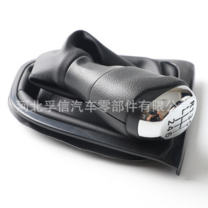 หัวเกียร์รถยนต์สำหรับเรโนลต์ คลีโอ 4 2012-2020 5 6 สปีด ฝาครอบเกียร์หนัง PU ดีไซน์ตามหลักสรีรศาสตร์ - Product Image 2