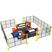 Hwashi Schweiß roboter Preis Industrie 6 Achsen Mig/Tig CO2 Schweiß roboter China Maschine