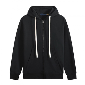 <span class=keywords><strong>Felpa</strong></span> MUTIAN semplice <span class=keywords><strong>felpa</strong></span> con cappuccio francese Terry pesante in bianco di alta qualità in cotone con cappuccio di lusso con <span class=keywords><strong>cerniera</strong></span> <span class=keywords><strong>oversize</strong></span> # RL-035 - Product Image 1