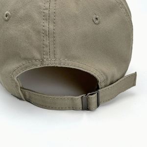 Korean Version Solid Color Cotton Vintage Street Style Summer Casual Adjustable Twill Fabric Unisex <b>Baseball</b> <b>Cap</b> - Product Image 5