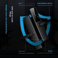 TOPTEQ P60 Smart Lock Poignée à double roulement WiFi Connecté Combinaison Déverrouiller Smart Cerradura Inteligente pour Maison Appartement