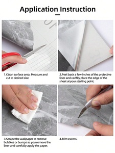 <span class=keywords><strong>Papel</strong></span> pintado Peel <span class=keywords><strong>and</strong></span> Stick mármol pared pegatina autoadhesivo Panel De Pared <span class=keywords><strong>papel</strong></span> de pared pegatina Para Pared De <span class=keywords><strong>Papel</strong></span> Tapiz - Product Image 3
