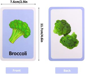 Tùy Chỉnh Học Tập Màu Sắc Số Hình Dạng Động Vật ABC Tiếng Anh Đầu Giáo Dục Trẻ Em <span class=keywords><strong>Flash</strong></span> Thẻ - Product Image 6