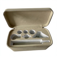 Sèche-cheveux portable Supersonic OEM jetable, moderne, en cuir PU écologique, avec boîte rigide rectangulaire et gaufrage, fabriqué en usine