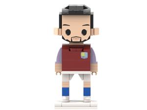 Ensemble <span class=keywords><strong>de</strong></span> blocs <span class=keywords><strong>de</strong></span> construction <span class=keywords><strong>de</strong></span> figurines <span class=keywords><strong>de</strong></span> joueurs <span class=keywords><strong>de</strong></span> football personnalisées <span class=keywords><strong>de</strong></span> style collectionneur pour l'affichage du club, cadeau - Product Image 3