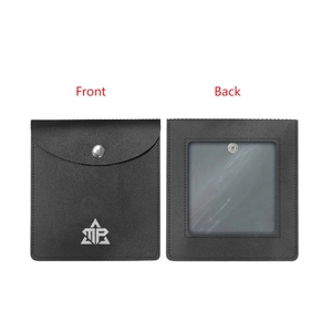 Petite pochette en PU recyclé avec NFC et gravure laser, étui magnétique pour câbles, organiseur portable écologique pour usage quotidien - Product Image 1