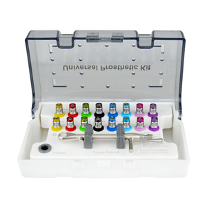 طقم زرع أسنان شامل أدوات ترميم زرع الأسنان مع 16 مفك براغي - Product Image 1