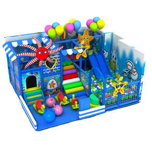Gran Parque de Diversiones Interior de Lujo con Temática Oceánica, Tobogán de Bolas, Área de Juegos Interior para Niños, Seguro - Product Image 5