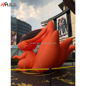 Modelo de Zorro Inflable de Tela Oxford Personalizado Profesional, Impresión por Serigrafía/Digital/Transferencia Térmica para Publicidad Comercial - Product Image 4