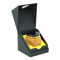 Emballage en carton nid d'abeille de luxe personnalisé, haut de gamme, fabriqué à la main avec des matériaux recyclés, fenêtre en PVC, estampage à chaud, magnétique