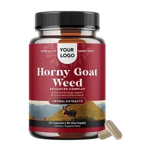 OEM Horny Goat Weed Extract Complex Kapsel-für Männer und Frauen für verbesserte Energie und Ausdauer