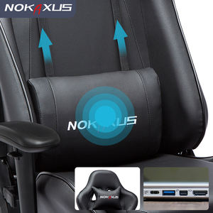 Chaise de Gaming de course en cuir PU, fauteuil de plusieurs couleurs en option, siège de Massage de gladiateur, avec repose-pieds, offre spéciale - Product Image 6