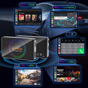 Fuallwin không dây Carplay Adapter 3 1/2GB + 16GB Hỗ trợ Netflix/Youtube 4K Video 4GB + 32GB <span class=keywords><strong>Android</strong></span> Auto ai hộp - Product Image 5