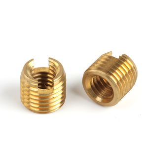 Tùy chỉnh c3604 Brass rãnh Tự Khai thác Threaded chèn dây chủ đề thể Loại sản phẩm - Product Image 1