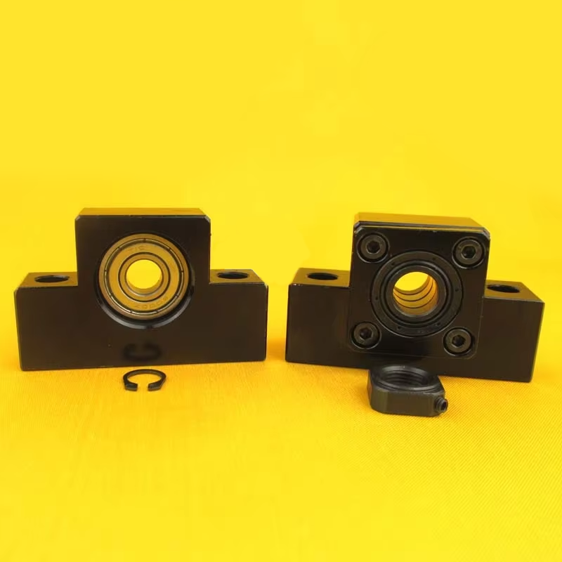 Steel Ball Screw Support Bracket Fixed