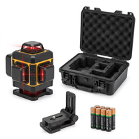Niveau laser rouge 12 lignes 360° à auto-nivellement, niveau laser croisé Ultra-Line 400