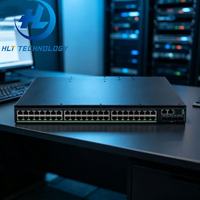S5500V3-48T4XC-HI Unidad de Switch Inteligente de Capa 3 Administrado con 48 Puertos Gigabit Ethernet y 4 Puertos 10G SFP+