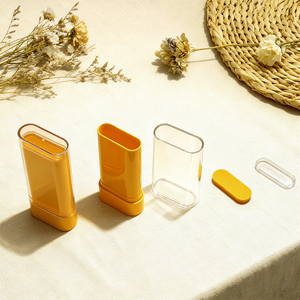 Tùy chỉnh hình bầu dục phẳng 20g xoắn lên Thanh khử mùi bao bì bơm lại cơ thể khử mùi Kem chống nắng container - Product Image 6