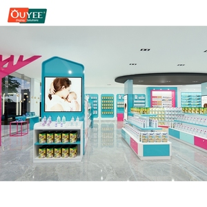 Conception et construction de vitrines de <span class=keywords><strong>pharmacie</strong></span> pour la vente au détail <span class=keywords><strong>industrielle</strong></span>, en bois et métal, pour centre commercial. - Product Image 1