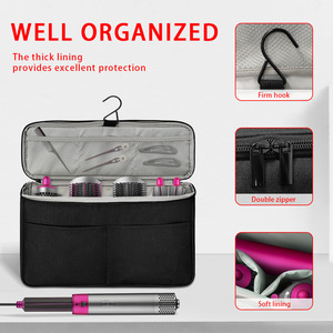 Dyson Airwrap Hair Tool Storage Bag With Hook Portable Travel Organizer Rectangle Oxford Minimalist Design - Product Image 2