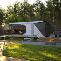 Service à guichet unique de l'usine Maisons mobiles personnalisées Maisons en conteneur Maisons avec cabine et remorque Maisons préfabriquées Maison