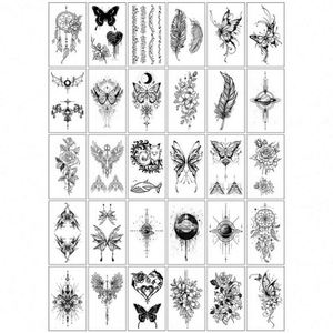 Pegatinas de Tatuajes Corporales Sexys con Diseño Personalizado, Pegatinas de Transferencia para Tatuajes, Accesorios Promocionales de Arte Corporal - Product Image 3