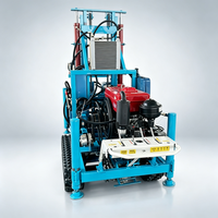 Foreuse robuste pour puits d'eau, machine de forage de puits profonds avec capacité de forage stable pour les chantiers de construction