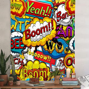 <span class=keywords><strong>Tapisserie</strong></span> murale 3D <span class=keywords><strong>graffiti</strong></span>, tissu psychédélique tendance à suspendre, revêtement mural de fond, couverture de dortoir hippie, serviette de plage - Product Image 4