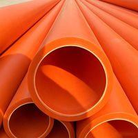 Tuyau CPVC flexible haute pression de qualité supérieure et durable pour conduite de câbles électriques, transmission d'énergie et ingénierie utilitaire