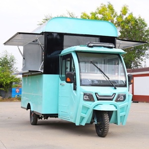 Mini-voitures personnalisées pour adultes, camion de restauration à quatre roues, chariot de vente de snacks de rue 1.5Kw 2.5Kw 3Kw - Product Image 1