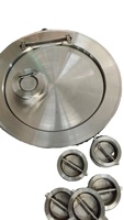 Válvula de Retención Circular de Disco Único de Hoja Delgada Veyron CF8 H74W DN40-DN300 para Instalación Horizontal y Vertical, con Certificación EN, ANSI, DIN, PN16